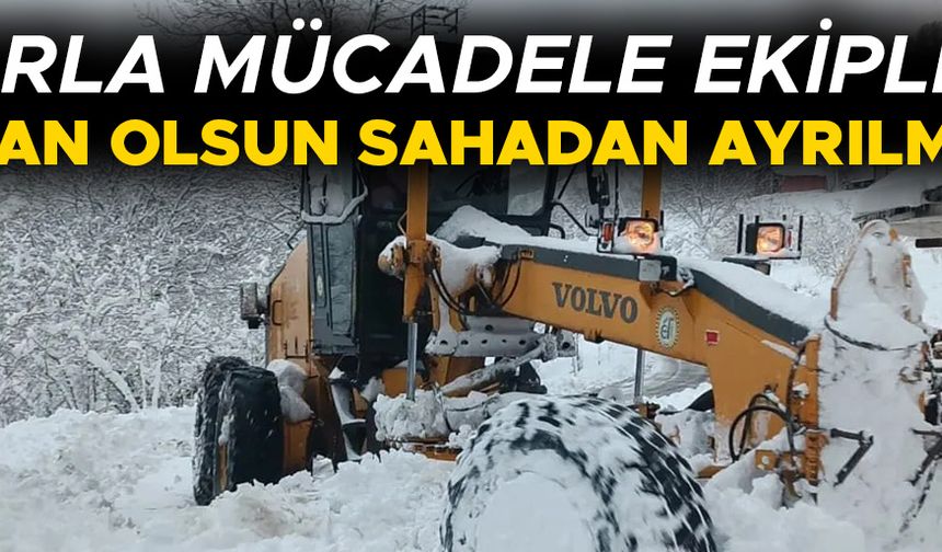 DÜZCE’DE KAPANAN KÖY YOLU BIRAKILMADI