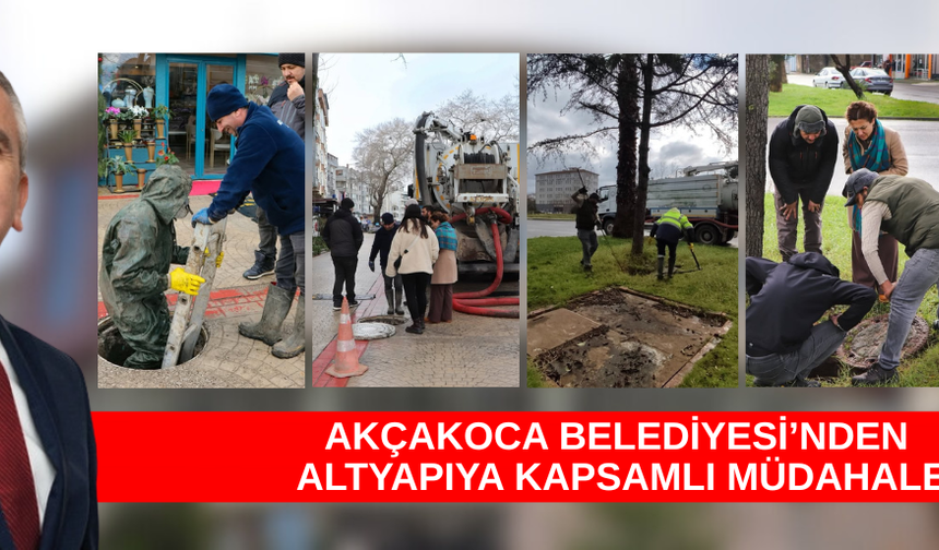 ÇINAR VE ÇUHALLI CADDESİ’NDE KANALİZASYON HATLARI ELDEN GEÇİRİLİYOR