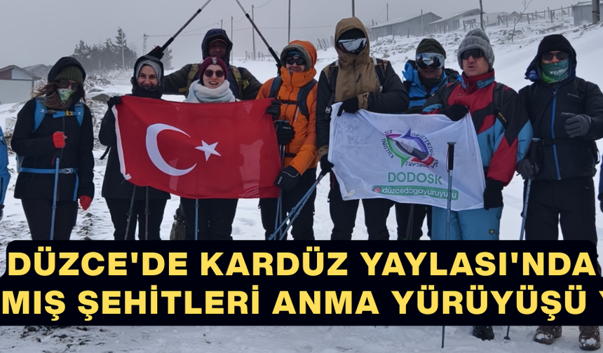 1830 RAKIMLI ZİRVEDE SARIKAMIŞ ŞEHİTLERİ İÇİN ANLAMLI ETKİNLİK