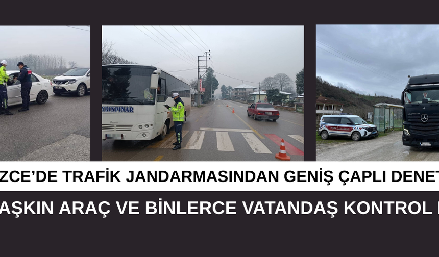 6 BİNİ AŞKIN ARAÇ VE BİNLERCE VATANDAŞ KONTROL EDİLDİ