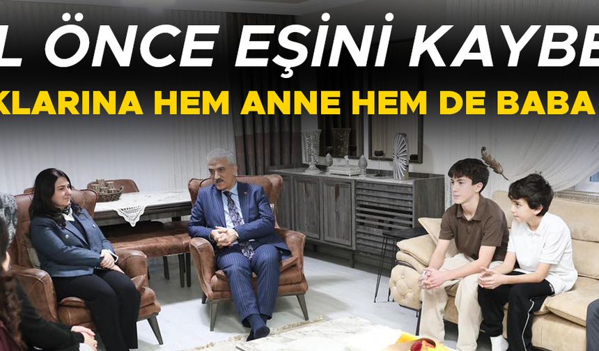 VALİ MAKAS’TAN KARAKUŞ AİLESİNE ANLAMLI ZİYARET