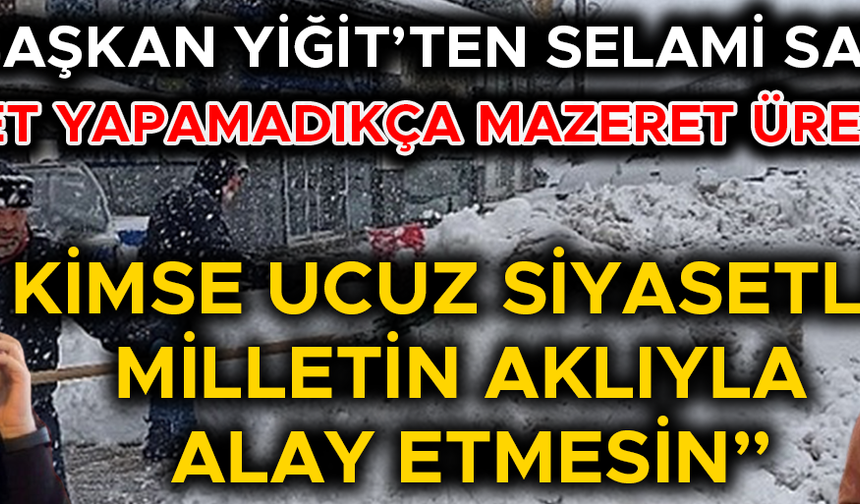 “YIĞILCA ŞU ANDA GAZZE’YE DÖNDÜ”