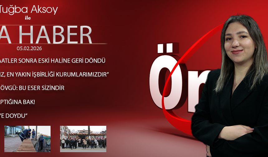 5 ŞUBAT 2026 ÖNCÜ ANA HABER