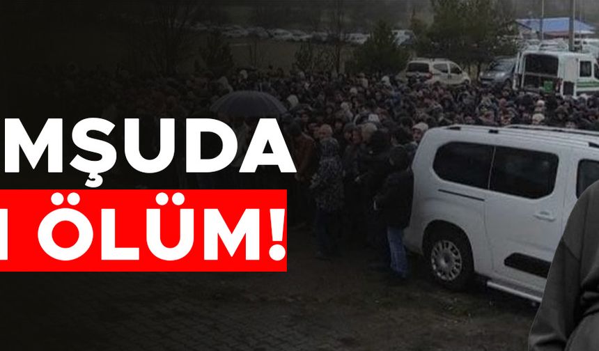 DOĞUM ESNASINDA VEFAT EDEN GENÇ KADIN SON YOLCULUĞUNA UĞURLANDI