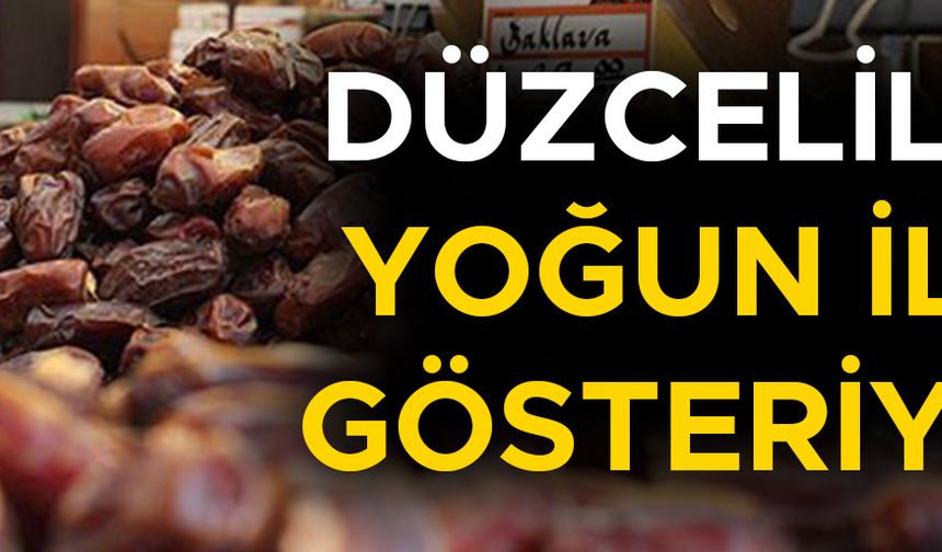 RAMAZAN SOFRALARININ VAZGEÇİLMEZİ TEZGAHLARDA YERİNİ ALDI