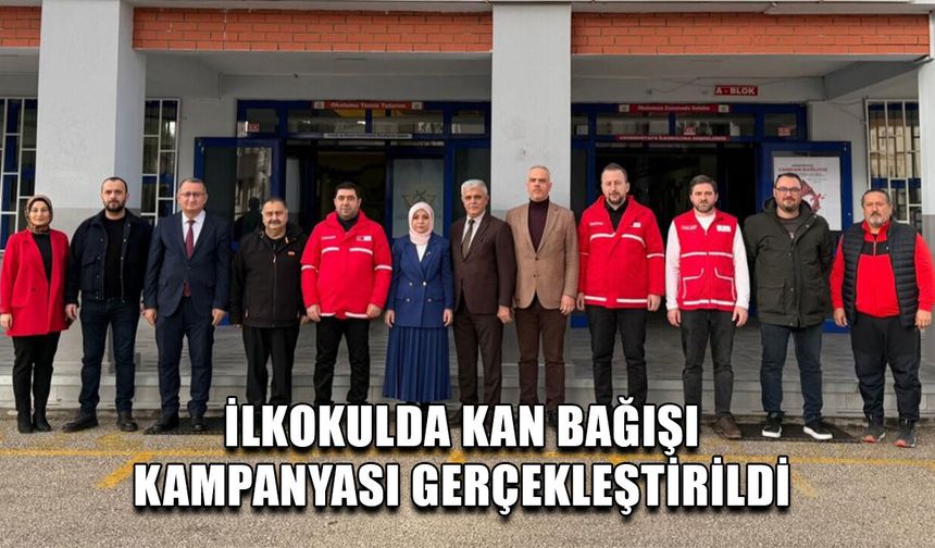 İKOKULDA KAN BAĞIŞI KAMPANYASI GERÇEKLEŞTİRİLDİ