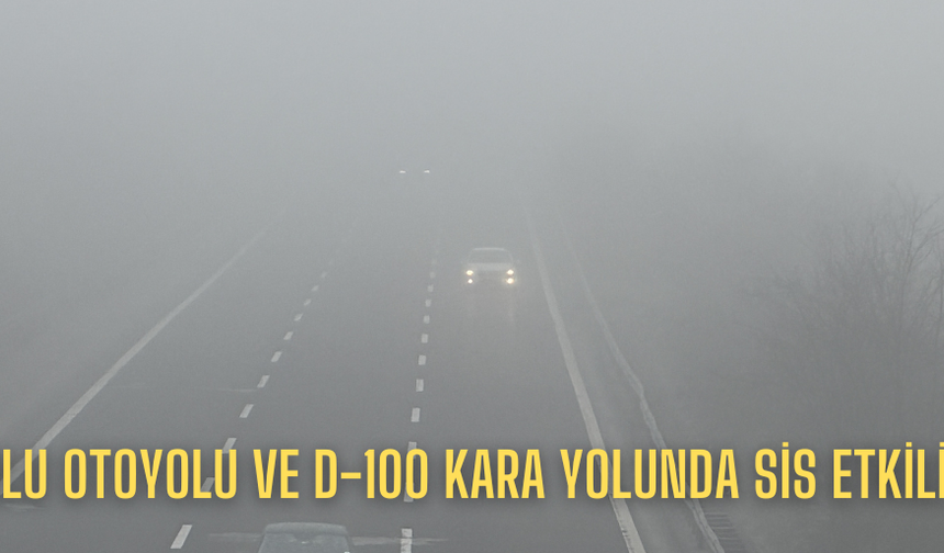 GÖRÜŞ MESAFESİ 40 METREYE DÜŞTÜ