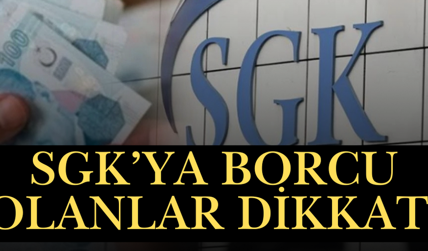BORÇLULAR İÇİN KOLAY ÖDEME DÖNEMİ BAŞLADI