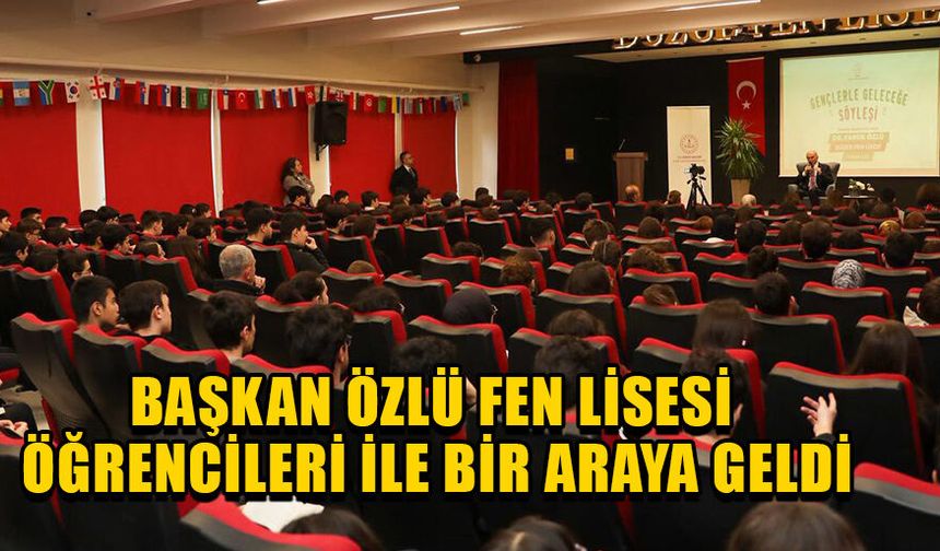 “YURTDIŞINDA EĞİTİM ALIN, AMA ÜLKEMİZ İÇİN ÇALIŞIN”