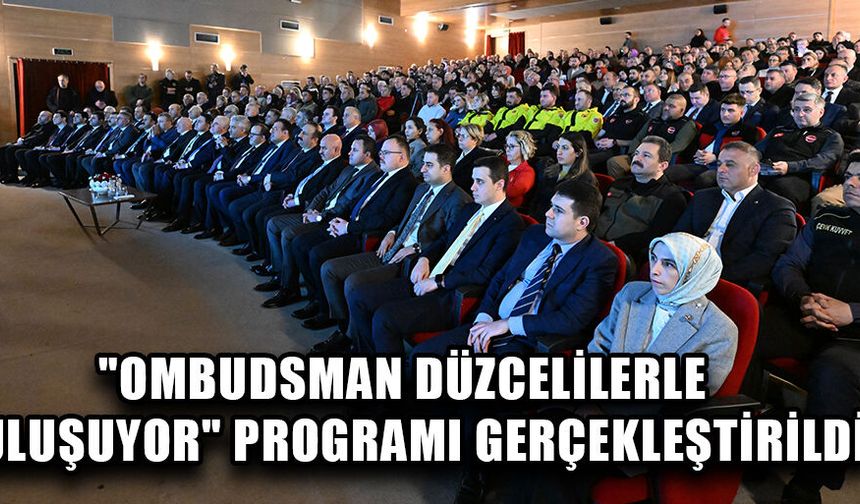 KAMU BAŞDENETÇİSİ MEHMET AKARCA, DÜZCE’DEYDİ