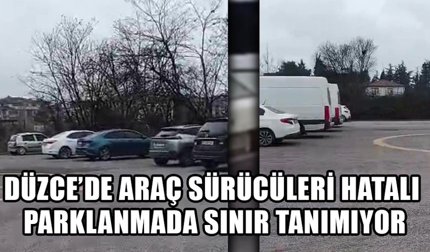 AMBULANS HELİKOPTER PİSTİ BİLE OTOPARK OLDU