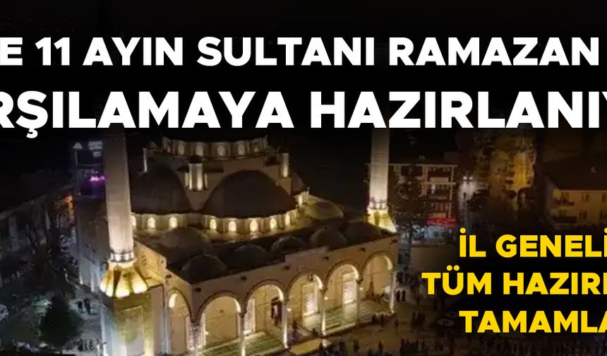 İLK TERAVİH ÇARŞAMBA GÜNÜ KILINACAK