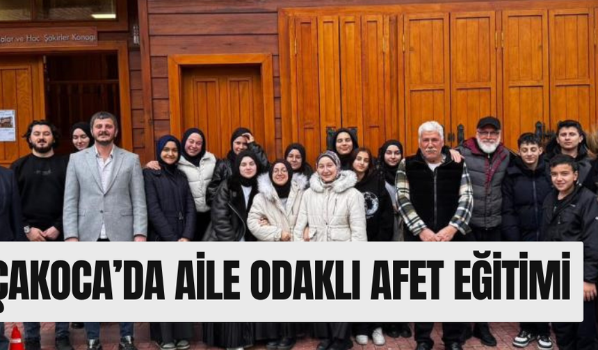 DEPREM, SEL VE YANGINLARA KARŞI ALINACAK ÖNLEMLER ANLATILDI