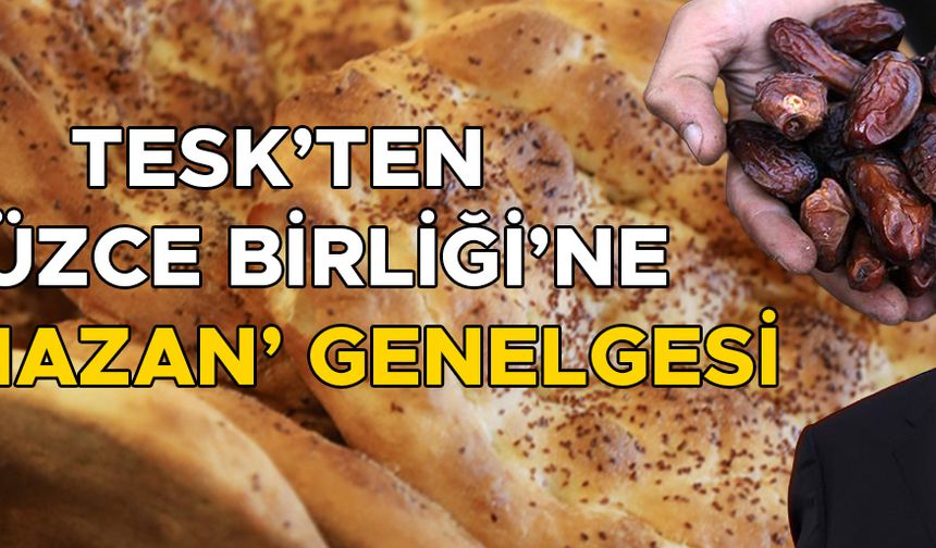 ESNAFA ‘HASSASİYET’ ÇAĞRISI