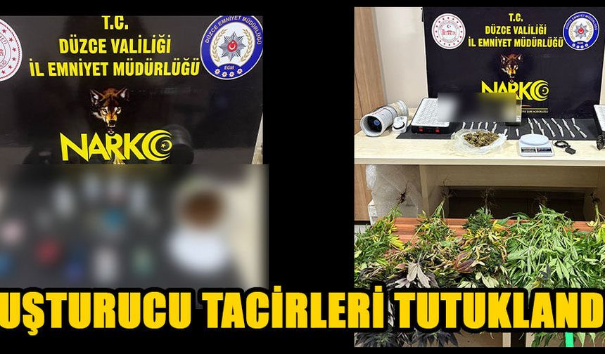 ÇOK SAYIDA UYUŞTURUCU MADDE ELE GEÇİRİLDİ