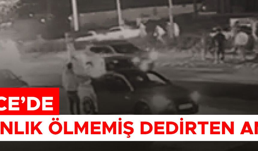 KAZA YAPAN ARACA YARDIMA KOŞTULAR