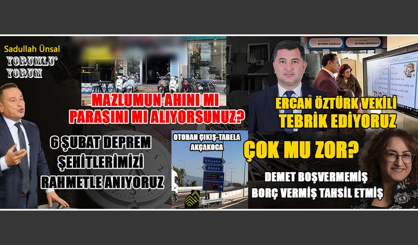 DEPREMLERİN SEBEBİ DOĞAYA AYKIRI UYGULAMALARDIR