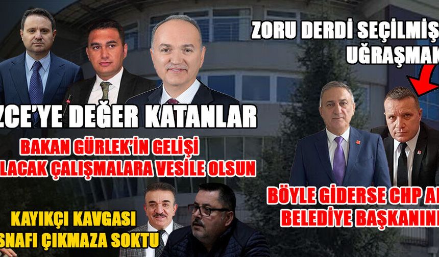 KAVGANIN OLDUĞU YERDE HALK DA SİYASETTE OLMAZ