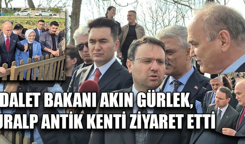 BELEDİYE BAŞKANI ÖZLÜ, GÜRLEK’E ANTİK KENT HAKKINDA BİLGİ VERDİ