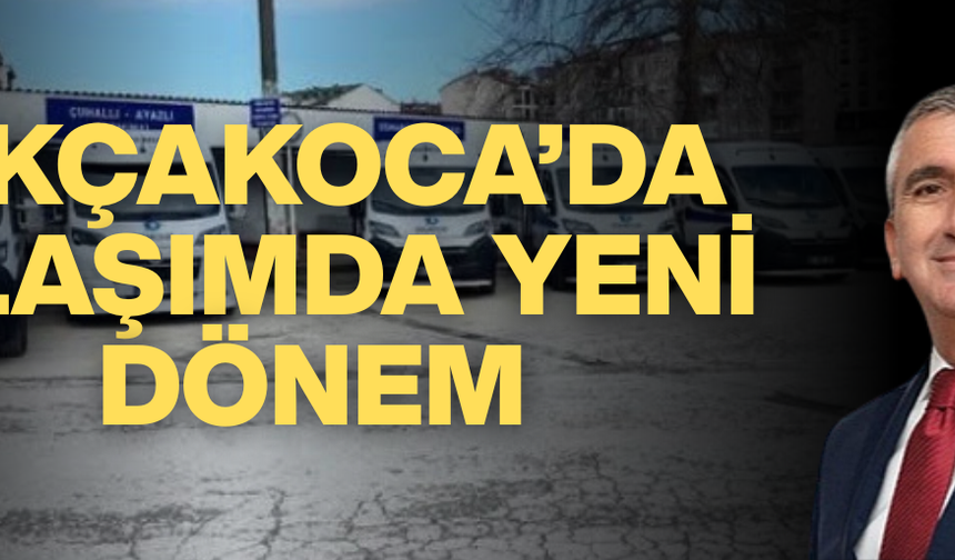 AKÇAKOCA’DA 13 YENİ ARAÇ HİZMETE GİRDİ