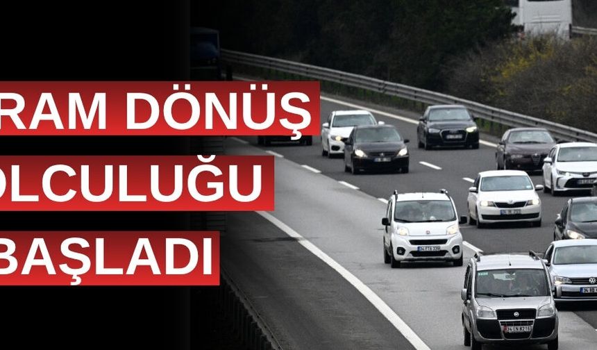 TEM’İN BOLU VE DÜZCE GEÇİŞİNDE AKICI YOĞUNLUK YAŞANIYOR