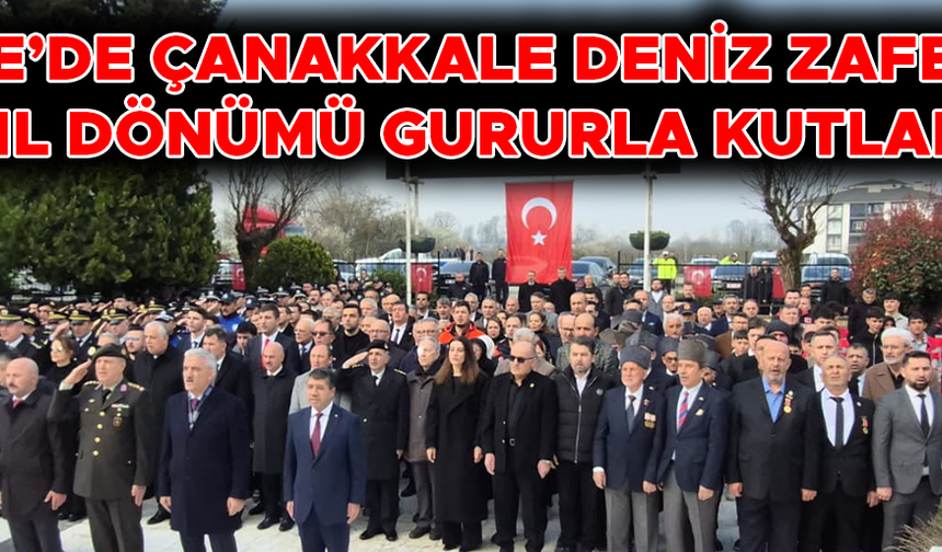 VALİ MAKAS: “ÇANAKKALE ZAFERİ TARİHE KAZINAN BİR DESTANDIR”