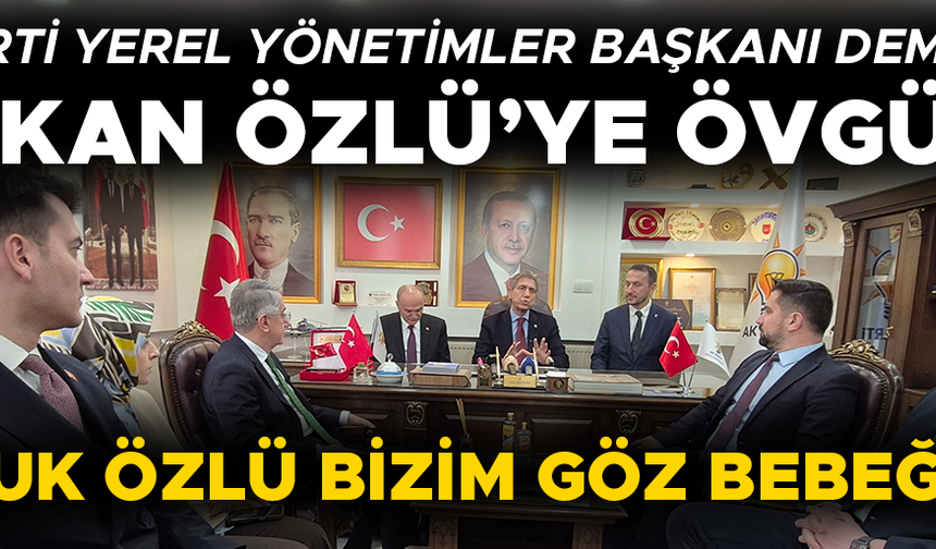 “DÜZCE ÇOK ŞANSLI BİR İL”