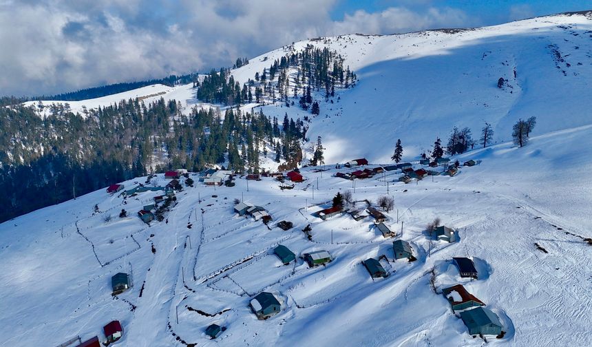 KARDÜZ YAYLASI GÖRÜNTÜLENDİ