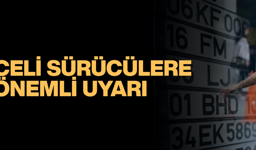 “APP PLAKA” DENETİMLERİ SIKLAŞTI