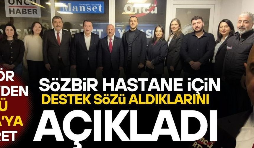 REKTÖR SÖZBİR ÜNİVERSİTE HASTANESİ HAKKINDA KONUŞTU