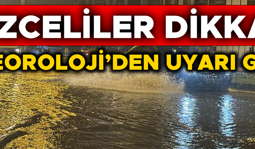 SEL RİSKİ TAŞIYOR