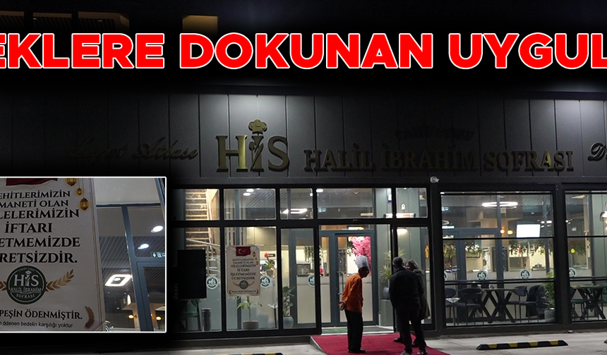 “BEDELİ PEŞİN ÖDENMİŞTİR” DİYEREK ŞEHİT AİLELERİNE ÜCRETSİZ HİZMET VERİYOR