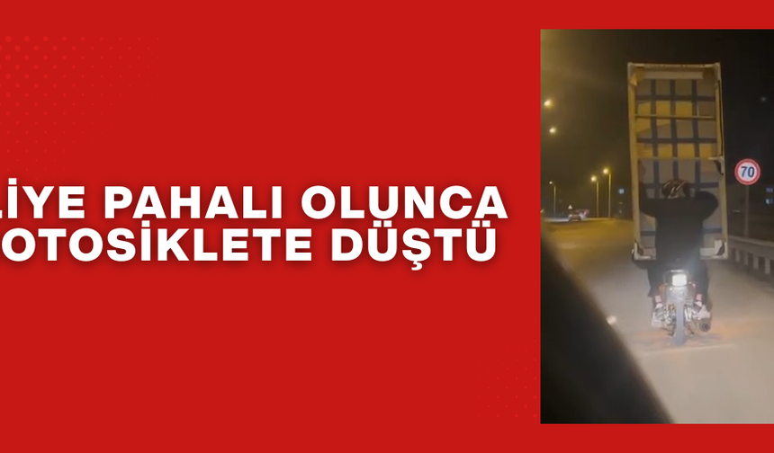 NAKLİYE PAHALI OLUNCA İŞ MOTOSİKLETE DÜŞTÜ