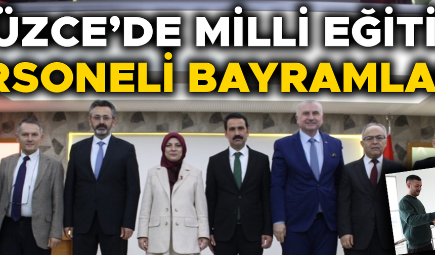 MİLLİ EĞİTİM MÜDÜRÜ ÖZER PERSONELİNİN RAMAZAN BAYRAMINI KUTLADI