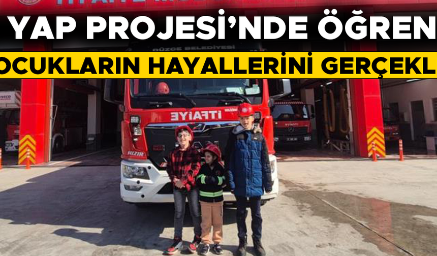 BİR GÜNLÜĞÜ’NE İTFAİYE ERİ OLDULAR