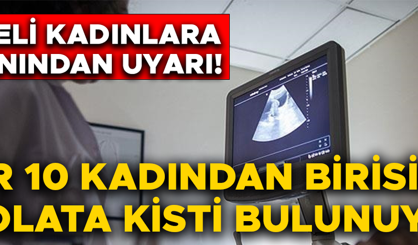 “BİR HASTALIĞIN HABERCİSİ OLABİLİR”