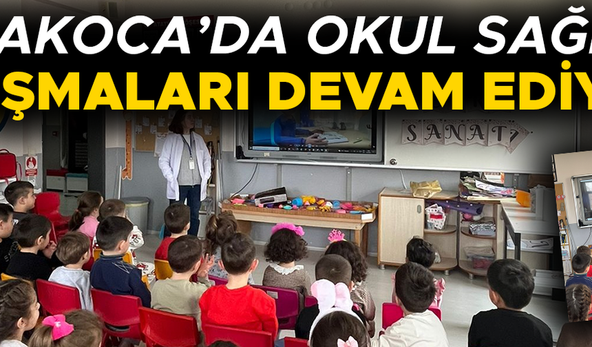OKULLARDA SAĞLIK EĞİTİMLERİ GERÇEKLEŞTİRİLDİ