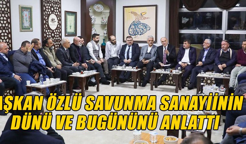 “GEÇMİŞTE UÇAK ALDIĞIMIZ ÜLKELERE ARTIK UÇAK SATIYORUZ”