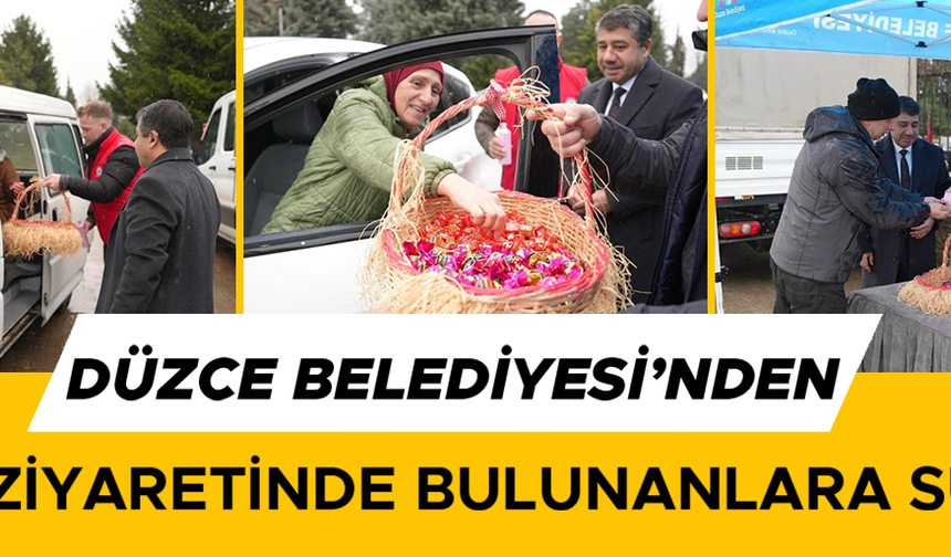 VATANDAŞLARA İKRAMLARDA BULUNULDU