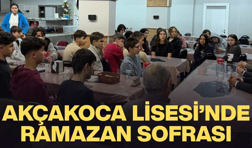 KAYMAKAM UZAN VE MÜDÜR KARADAĞ GENÇLERLE SOHBET ETTİ