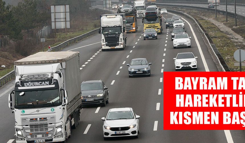 İLERLEYEN SAATLERDE YOĞUNLAŞMASI BEKLENİYOR