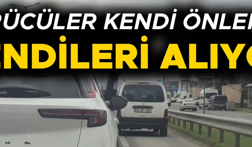 TIR VE KAMYON SÜRÜCÜLERİ ŞERİDİNİ KAPATAN SÜRÜCÜLERE İZİN VERMİYOR