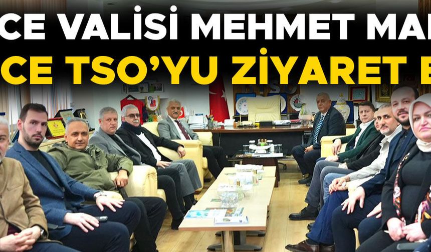 BIYIK: “DÜZCE VALİLİĞİ İLE HER KONUDA İŞBİRLİĞİ YAPIYORUZ”