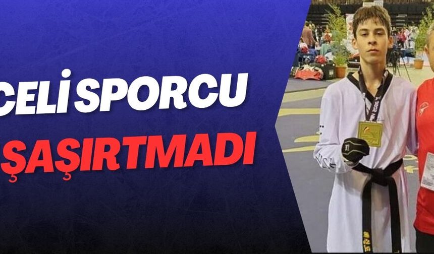 BELÇİKA’DAN DÜZCE’YE ALTIN MADALYA İLE DÖNDÜ