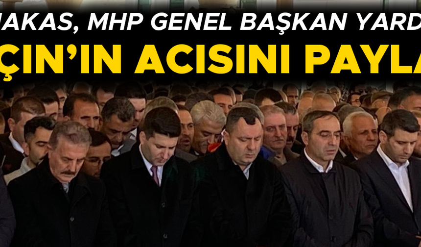 ANKARA’DA DÜZENLENEN CENAZE TÖRENİNE KATILDI