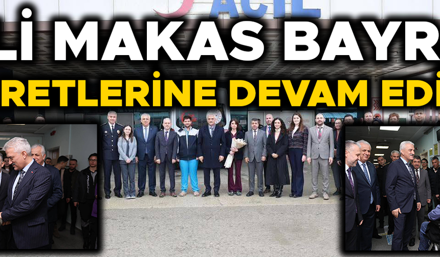 SAĞLIK ÇALIŞANLARI VE HASTALARIN RAMAZAN BAYRAMINI KUTLADI