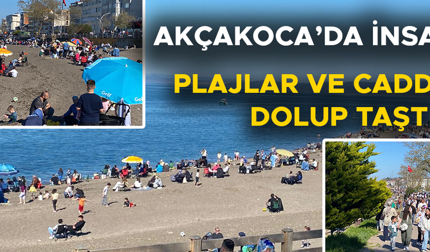 GÜZEL HAVAYI FIRSAT BİLENLER SAHİLLERE AKIN ETTİ