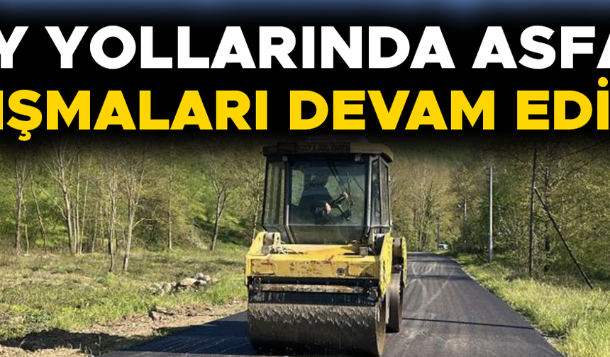 GÖLYAKA İLÇESİ’NDE GRUP YOLU ASFALTLANDI