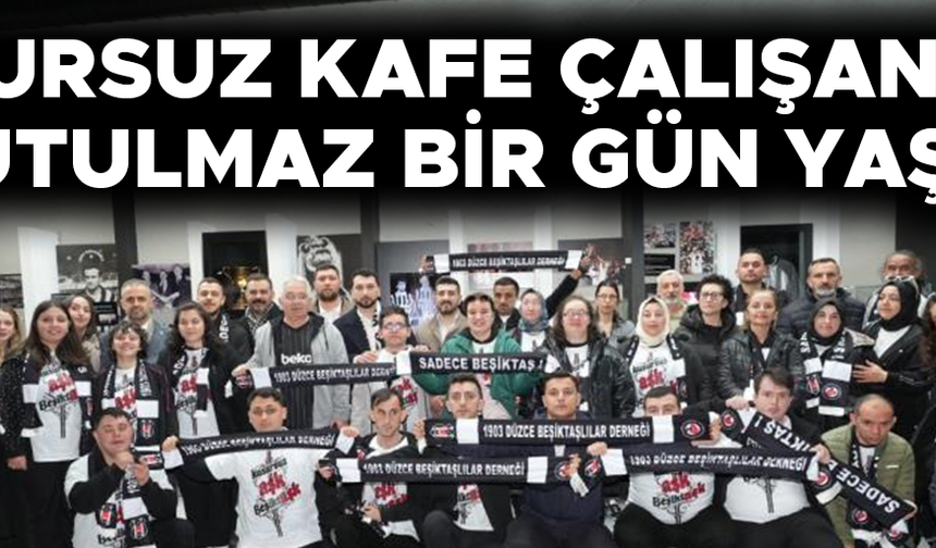 BEŞİKTAŞ, ÖZEL BİREYLERİ AĞIRLADI