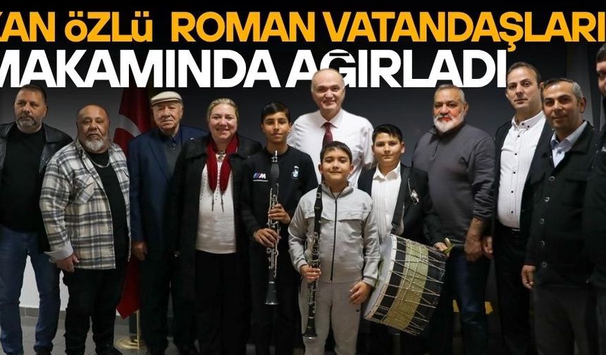 KÜÇÜK MÜZİSYENLERE BAŞKAN ÖZLÜ’DEN DESTEK SÖZÜ